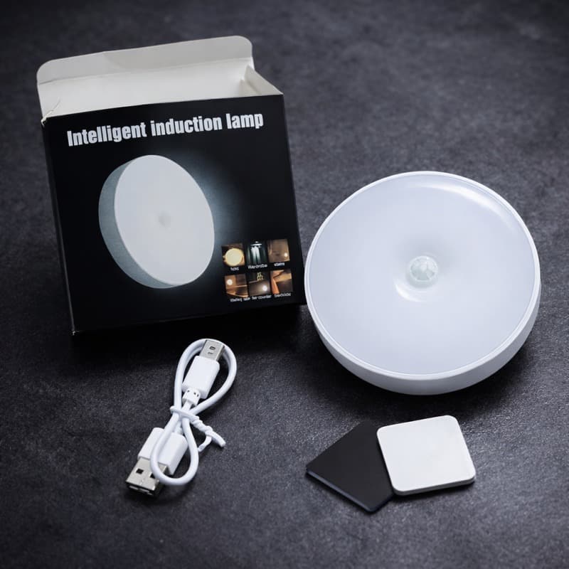 LED Smart Human Body Sensor Night Lamp Emergency Automatic Lighting USB Charging — main product photo
