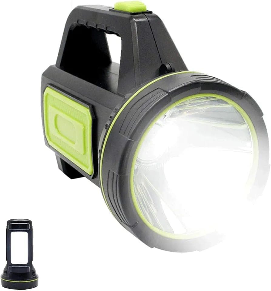 LED Searchlights Handheld Lantern 13000LM 2 Modes USB Rechargeable LED Flashlights High Power Outdoors Camping Hunting Lamp Portable Spotlight — main product photo