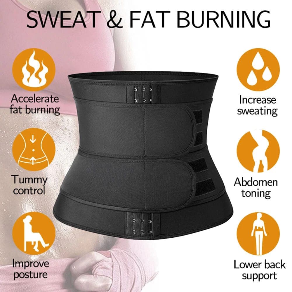 Waist Trainer Slimming Belt Body Shaper – Tummy Control & Waist Trimmer for Men & Women — main product photo