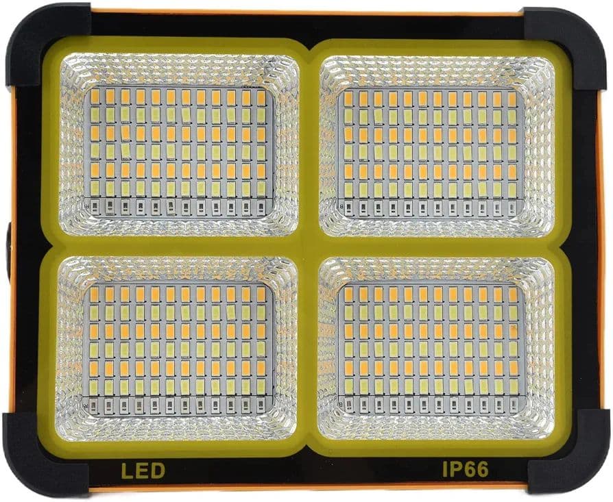 Portable 300W Solar Powered LED Work Light IP66 Waterproof — main product photo