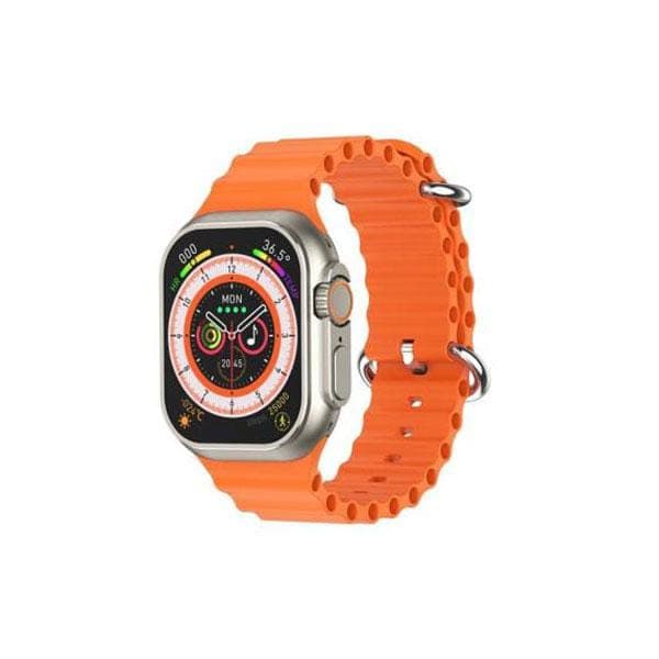 V200 Ultra 2.2" Smart Watch with Wearfit Pro App – IP68 Waterproof Sport Fitness Watch (Orange) — main product photo