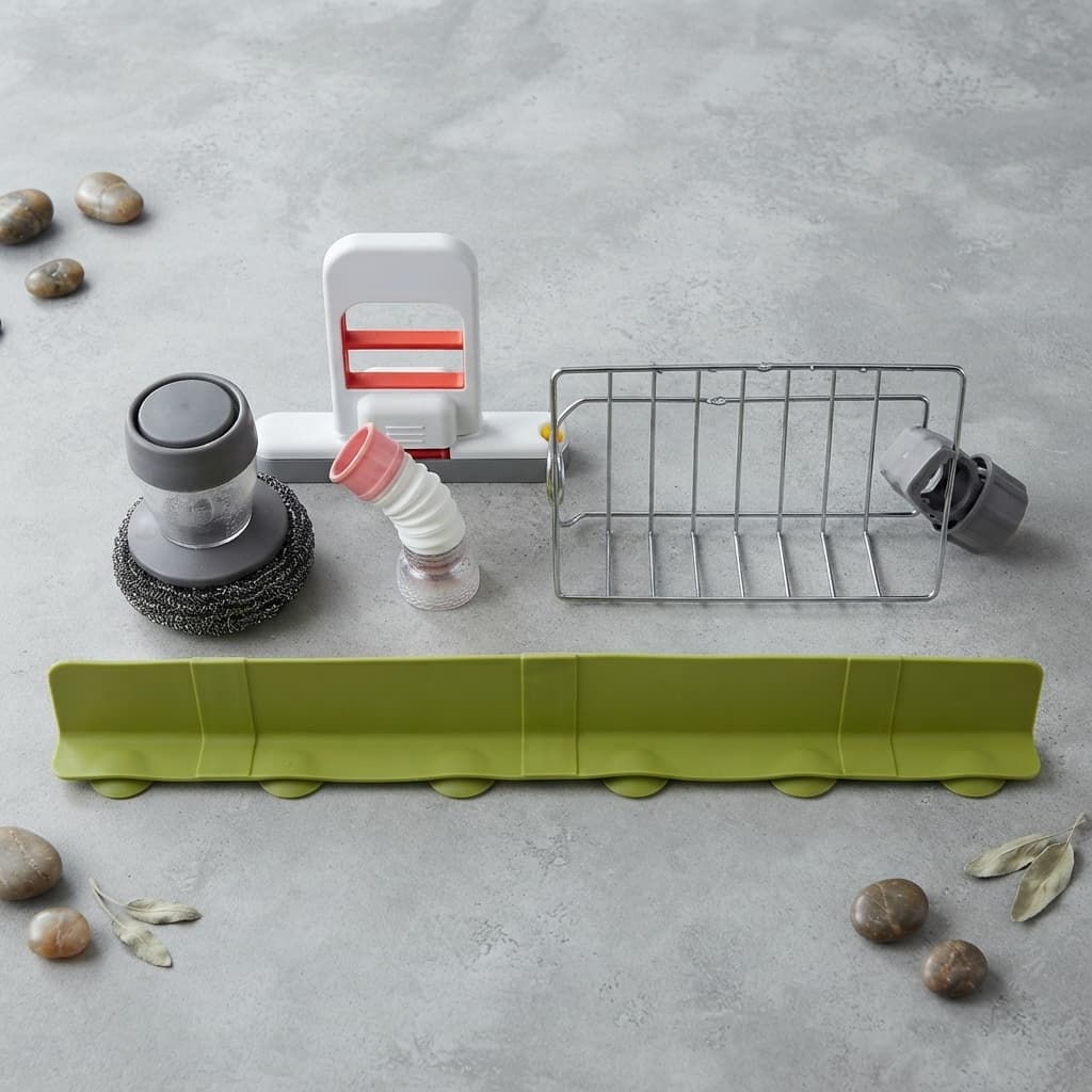 5-in-1 Multi-Purpose Kitchen & Sink Organizer Set — main product photo