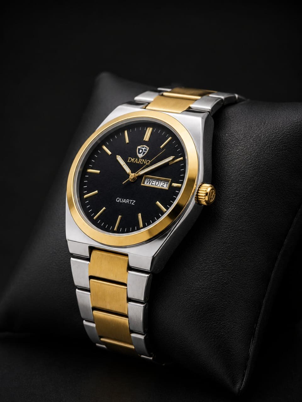 Dearno Premium Quartz Men's Watch Day And Date Display - Timepiece Designed For Wristwear And Daily Timekeeping Routine — main product photo