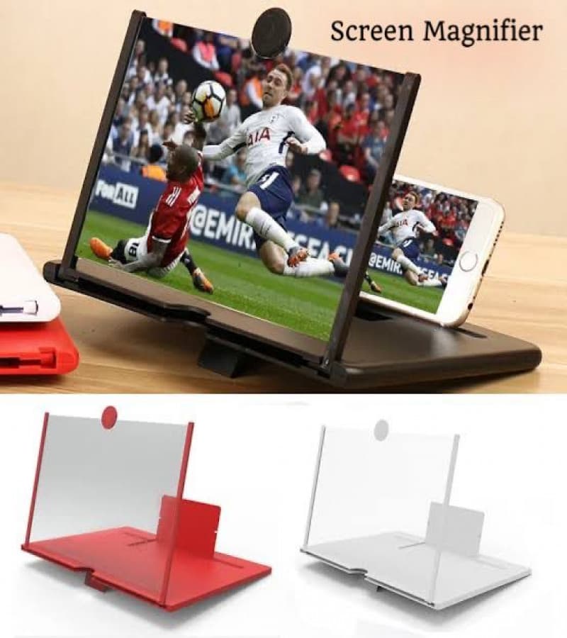 F3 Mobile Screen Magnifier | Enlarged Mobile Screen Amplifier Large Screen Eyes Protection (Random Color) — main product photo