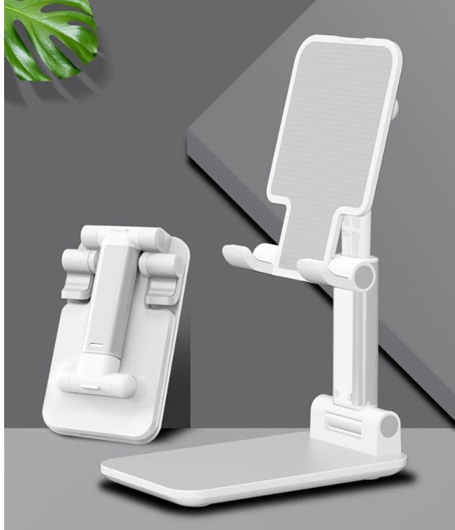 Premium Foldable Desktop Stand – Adjustable Height & Multi-Angle Portable Mount for All Mobiles & Tablets — main product photo