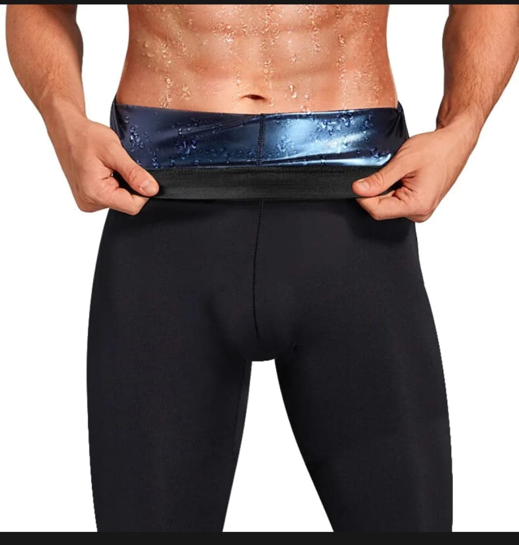 Men and Women Sauna Pants Body Shaper Sweat Waist Trainer | Slimming Sports Leggings | Slimming Shape-wear Terozer — main product photo