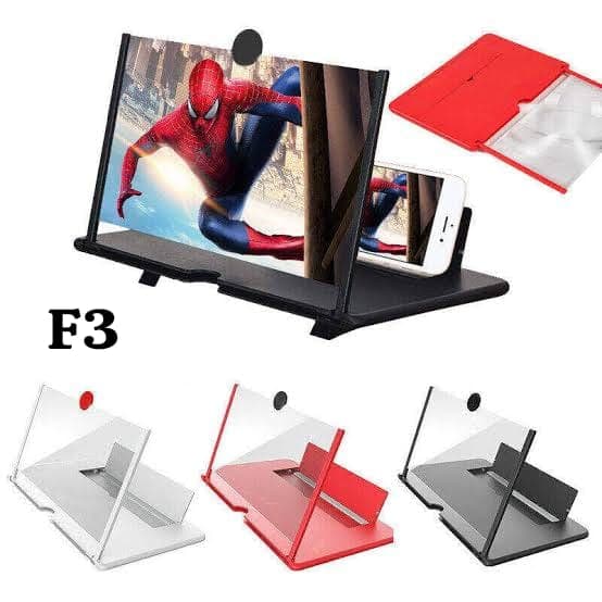 F3 Mobile Screen Magnifier | Enlarged Mobile Screen Amplifier Large Screen Eyes Protection - Size 220x180x9CM (Random Color) — main product photo